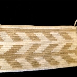 Lovely woven clutch from Columbia